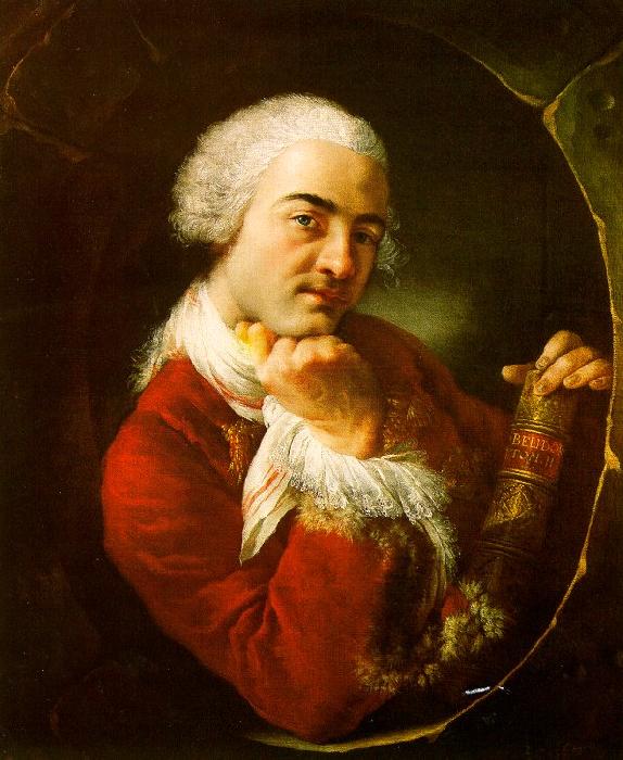 Blanchet, Louis-Gabriel Portrait of a Gentleman oil painting picture